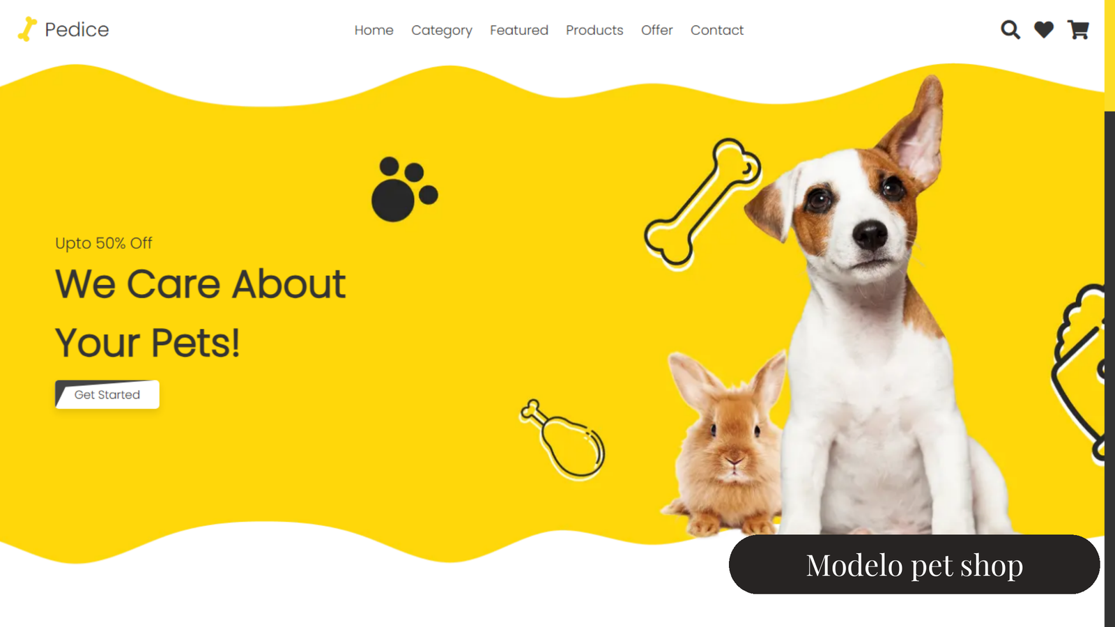 Pedice - Pet shop e banho/tosa